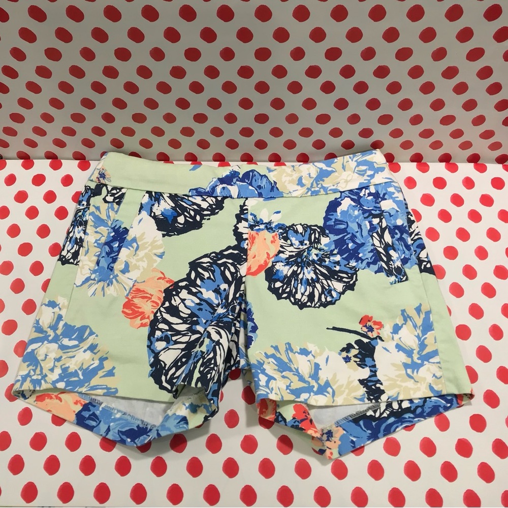 J Crew Stretch Side Zip Shorts 5” Inseam ~ Women’s 2  EUC!